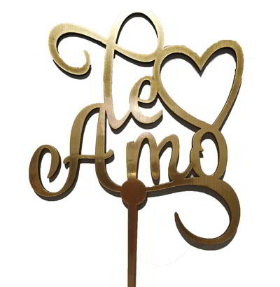 Topper Te Amo