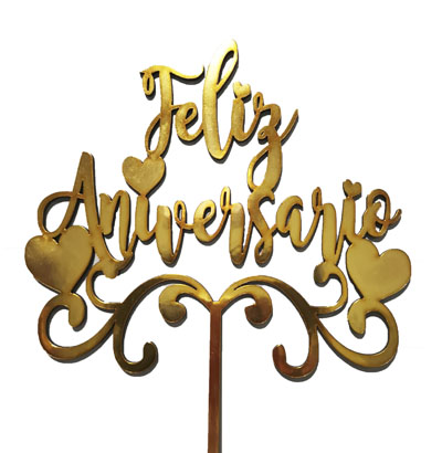 Topper Aniversario