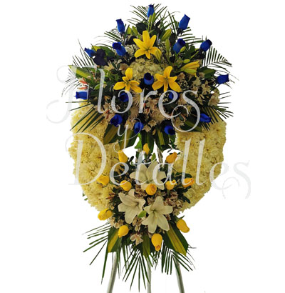 Corona Fúnebre Clásica 10