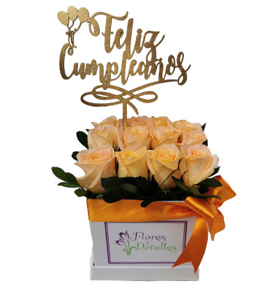 Box 12 rosas melones