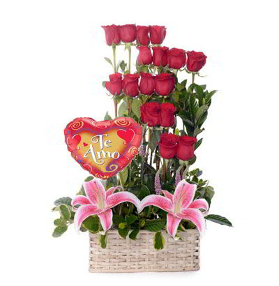 A30 Arreglo con 16 Rosas  