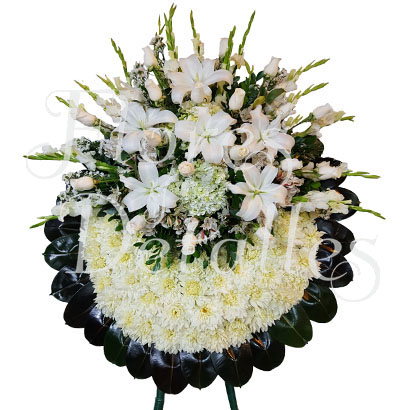 Corona Fúnebre Clásica 03