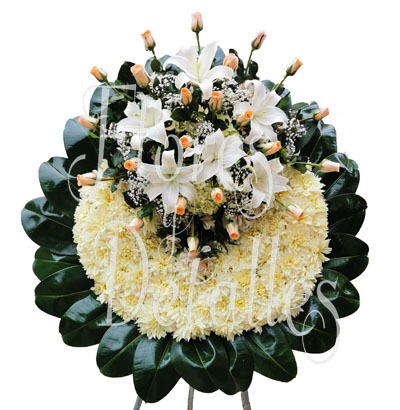 Corona Fúnebre Clásica 02