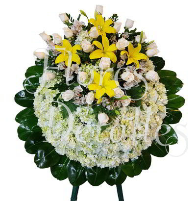 Corona Fúnebre Clásica 01