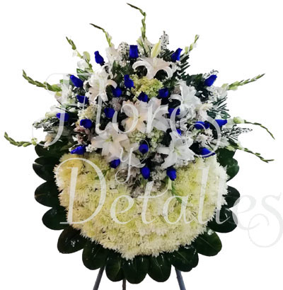 Corona Fúnebre Clásica 04