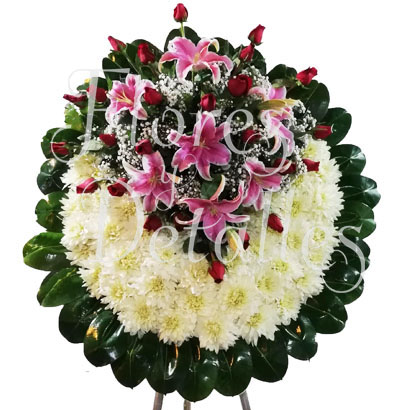 Corona Fúnebre Clásica 05