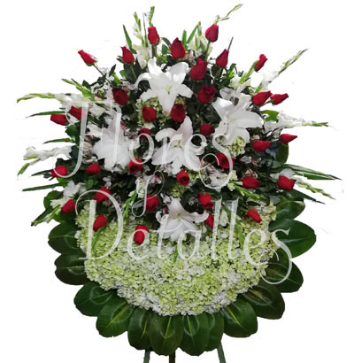 Corona Fúnebre Clasica 08