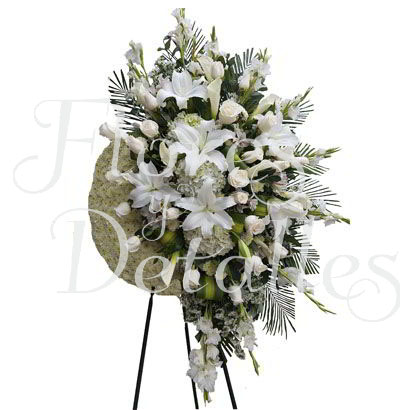 Corona Fúnebre Clásica 06