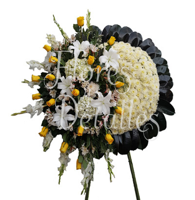 Corona Fúnebre Clásica 07