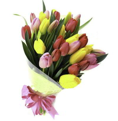 Ramo 30 Tulipanes mixtos