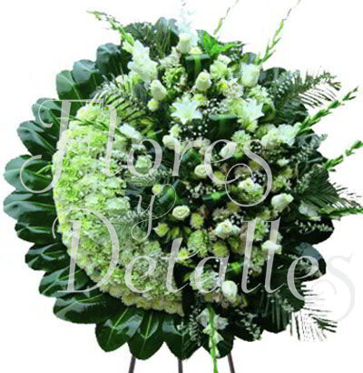 Corona Fúnebre Clásica Deluxe 